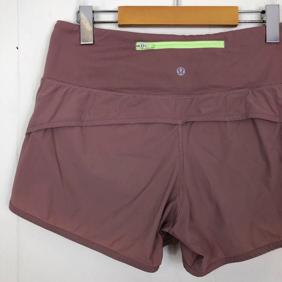 Lululemon Speed Up Mid-Rise Lined Short 3" Sz 6 - Picture 6 of 10